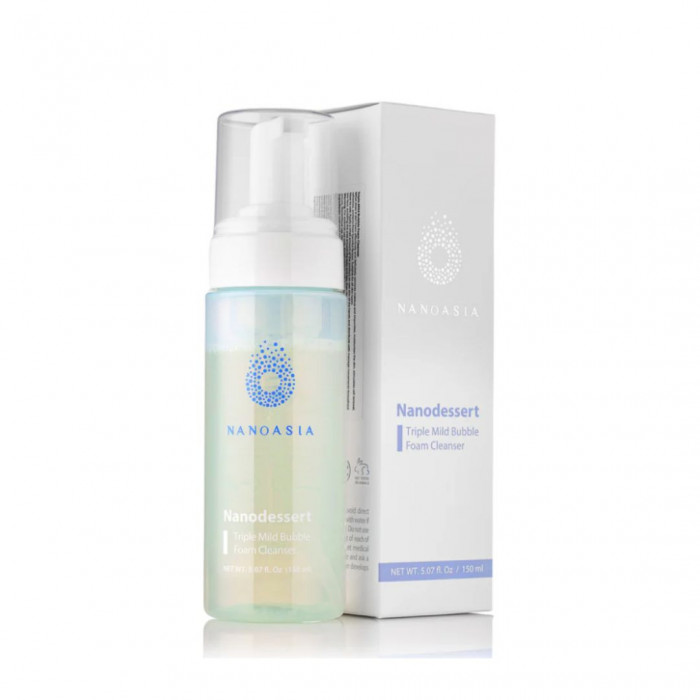 Очищающая пенка Nanodessert Triple Mild Bubble Foam Cleanser 150 мл Очищающая пенка Nanodessert Triple Mild Bubble Foam Cleanser 150 мл