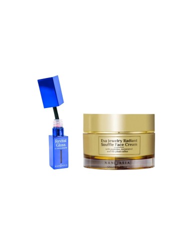 Eva Souffle Cream + Revital Lipgloss Eva Souffle Cream + Revital Lipgloss